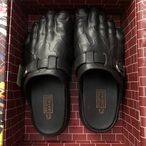 Bravest Studios Black Foot Clog